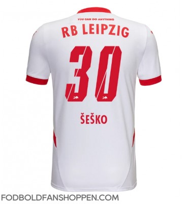 RB Leipzig Benjamin Sesko #30 Hjemmebanetrøje 2024-25 Kortærmet